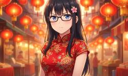 Featured image of post 🧧 Merah-Merah Cantik: Hana Ikutan Ngerayain Imlek!